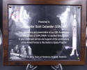 Scott Carpenter Explorer 1 Plaque