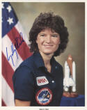 Sally Ride autograph
